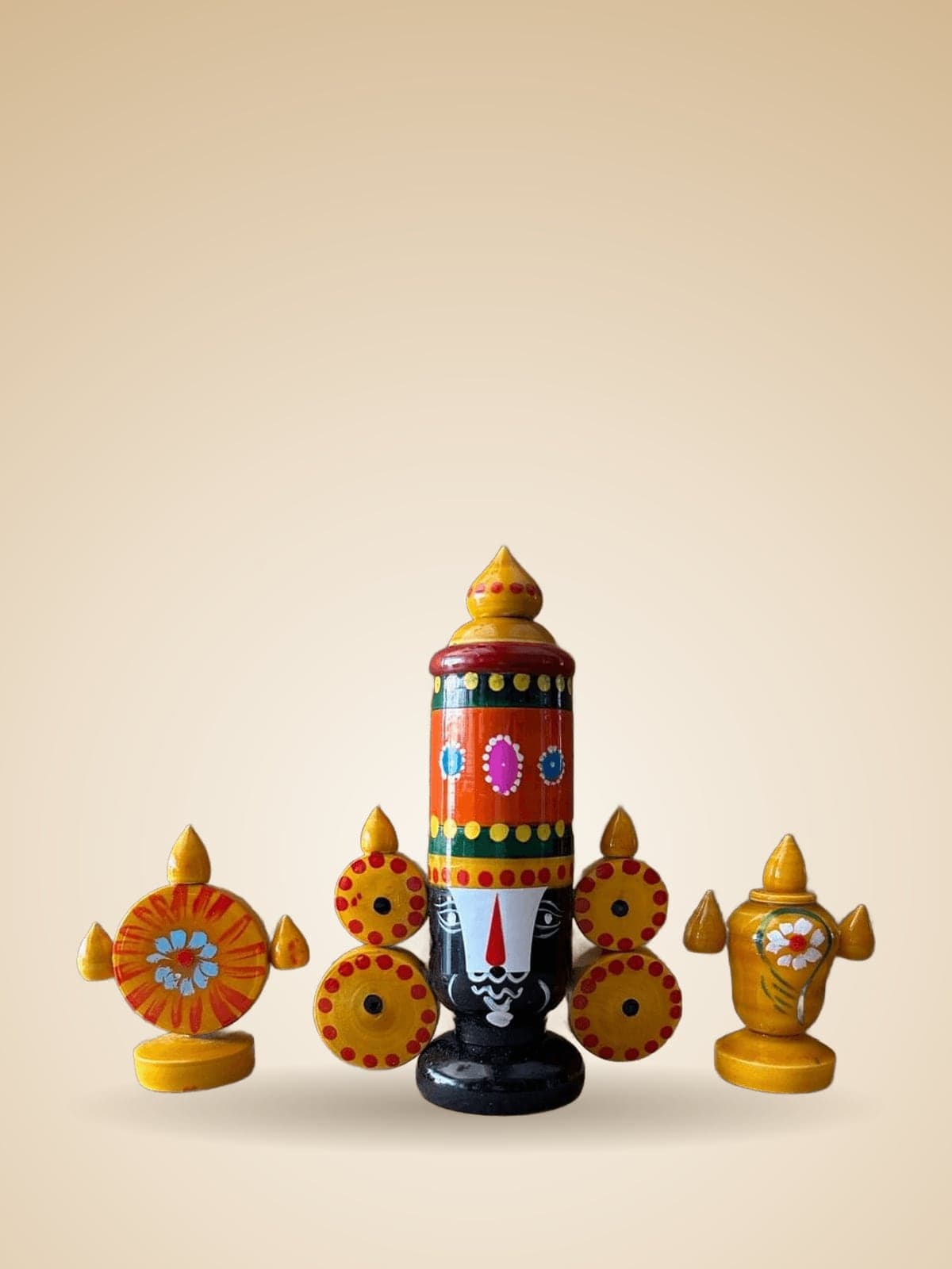 Lord Balaji with Shankha Chakra